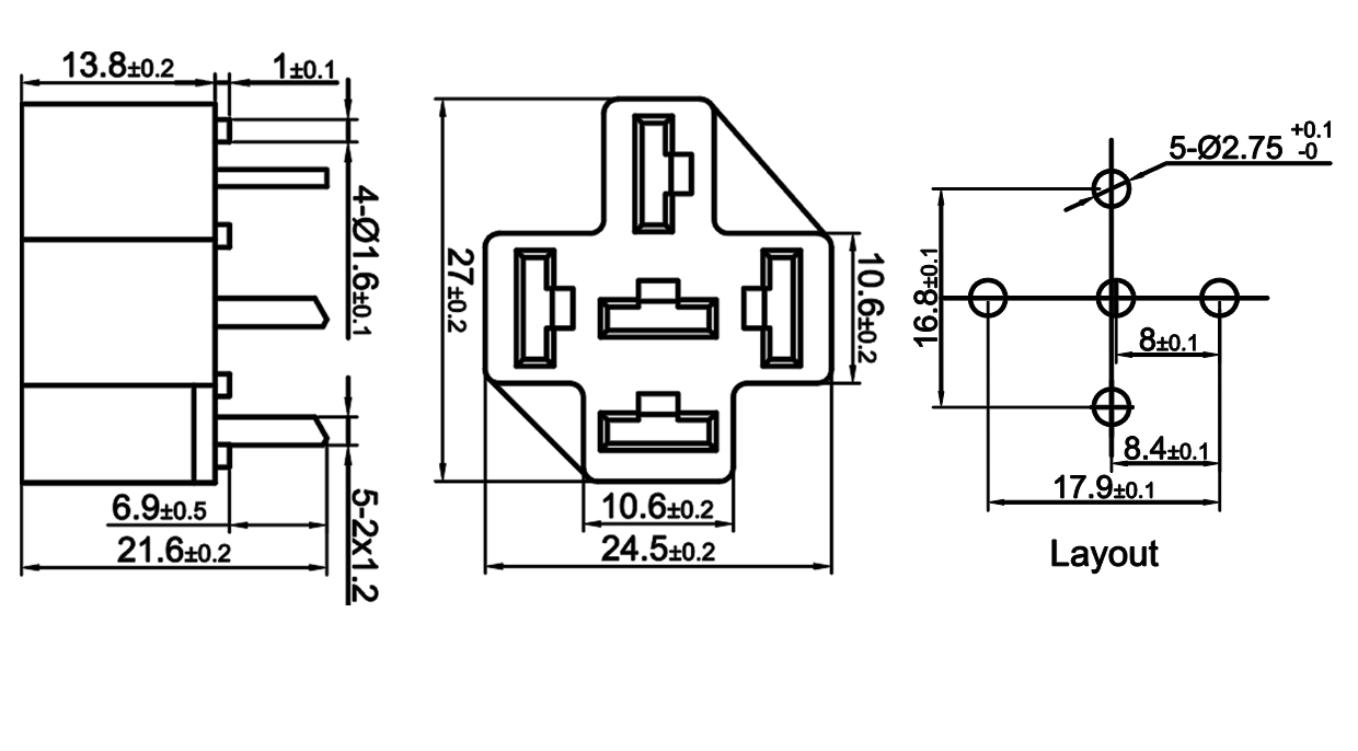 Terminal Yapısı ve Boyutlar