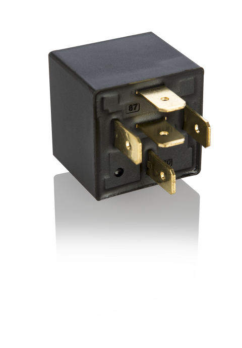 Standart Mini ISO Röle 12V 30A 
Diyotlu Su Geçirmez